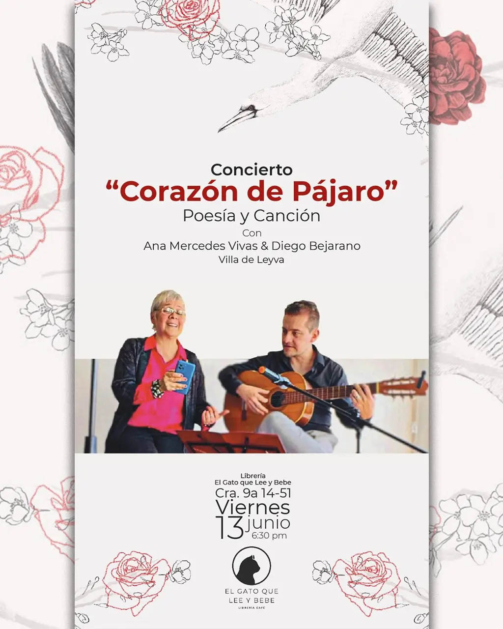 FILBO 2025 presenta a Ana Mercedes Vivas y Juan Ronchon: Cantar la Poes&iacute;a, Poes&iacute;a y Canto