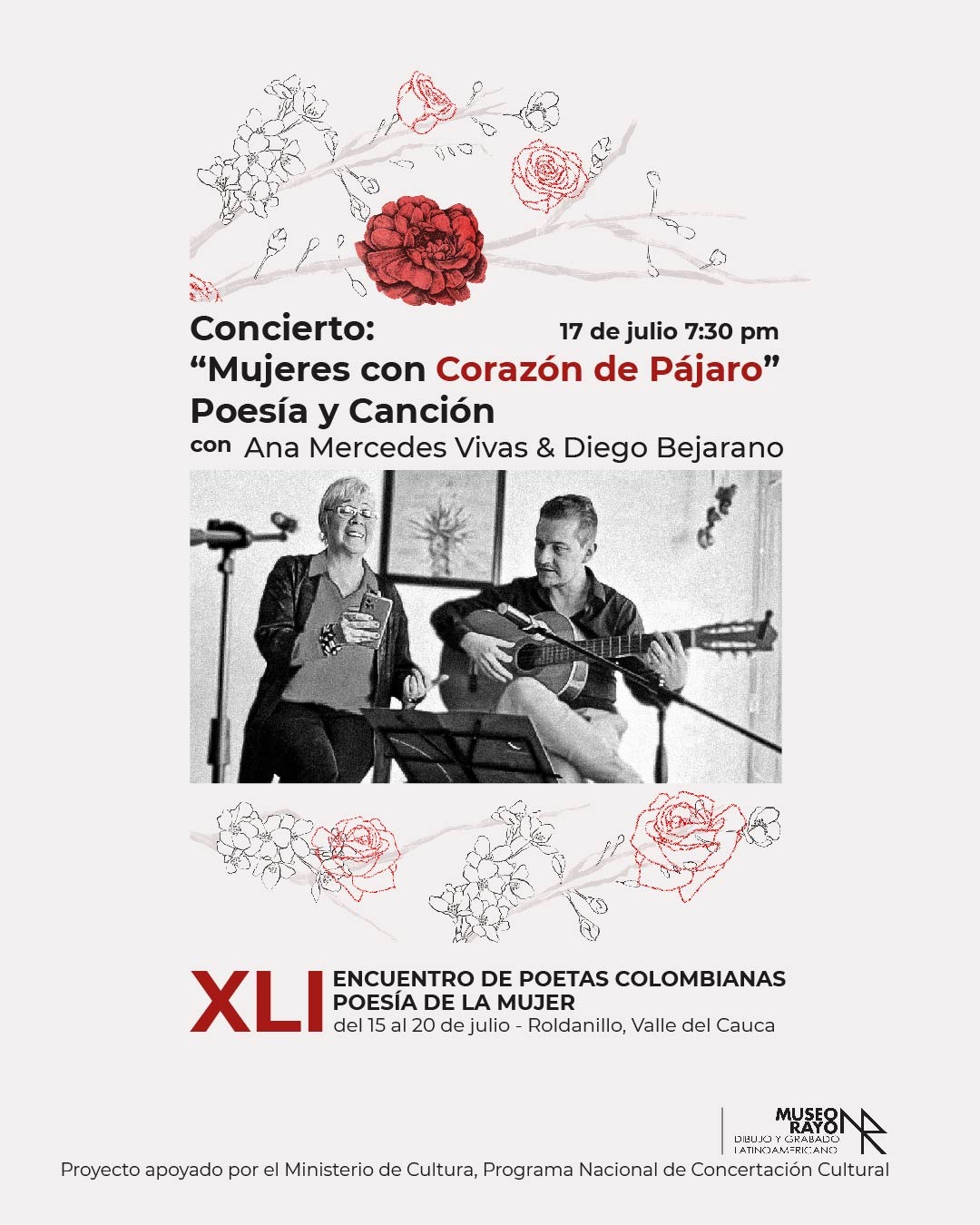 FILBO 2025 presenta a Ana Mercedes Vivas y Juan Ronchon: Cantar la Poes&iacute;a, Poes&iacute;a y Canto