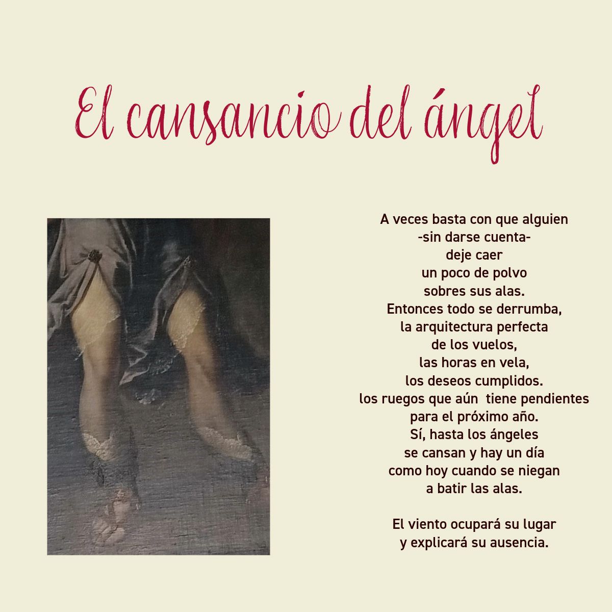 El Cansancio del Ángel